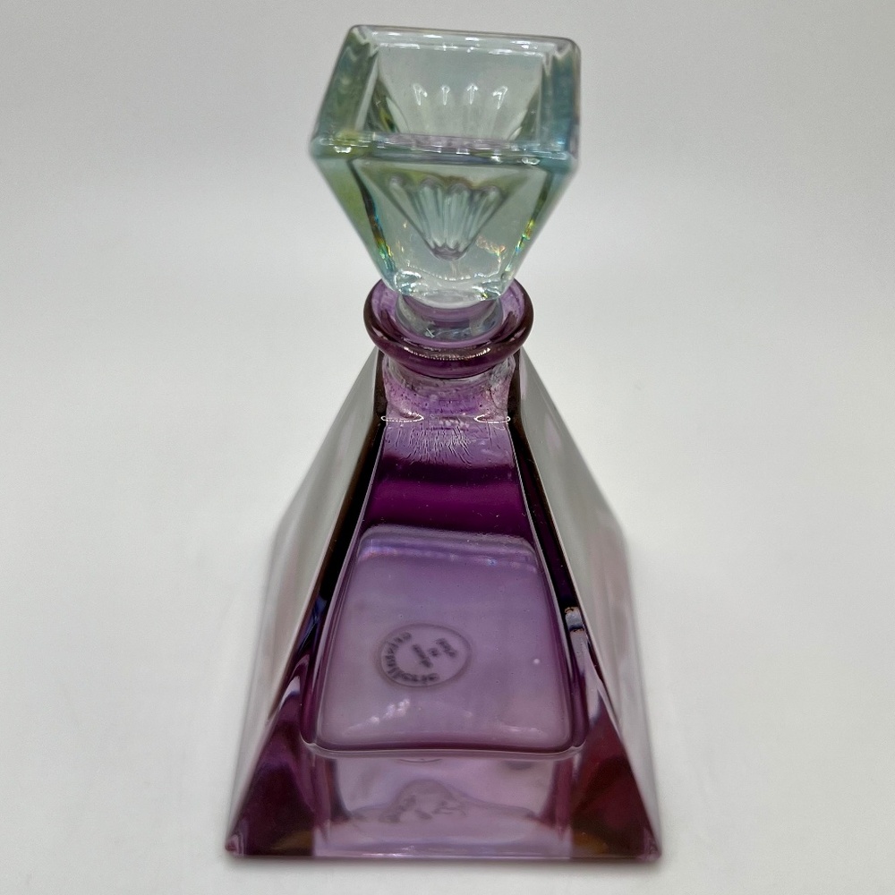 Christallerie Crystal Perfume Bottle - Picture 3 of 6